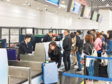 长沙机场磁浮城市航站楼提前8小时办理行李托运