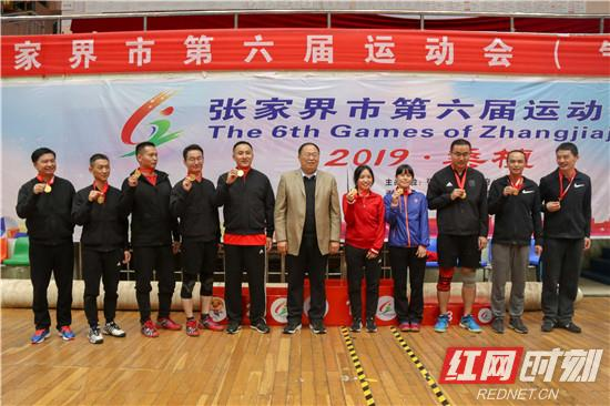 市六运会：气排球甲乙组比赛结束