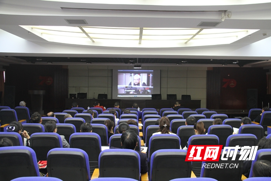 张家界市中医医院组织开展“以案释纪”专题讲座