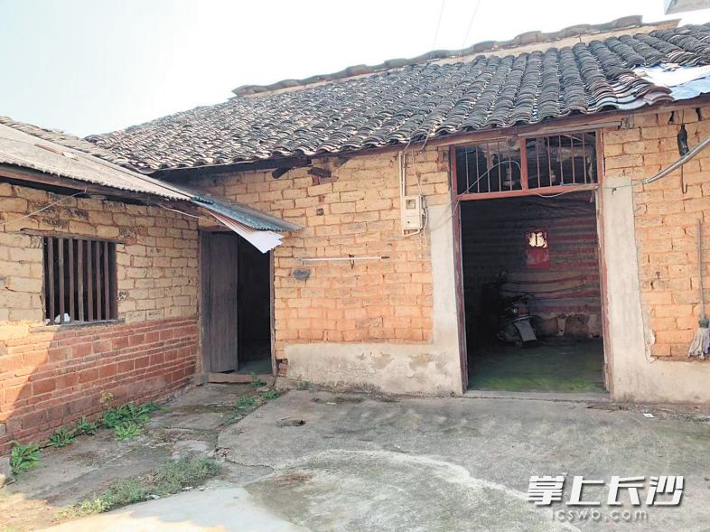 　　陶峙岳故居旧址，当地人介绍，只有几面墙是当时留存下来的。长沙晚报全媒体记者 邓艳红 摄