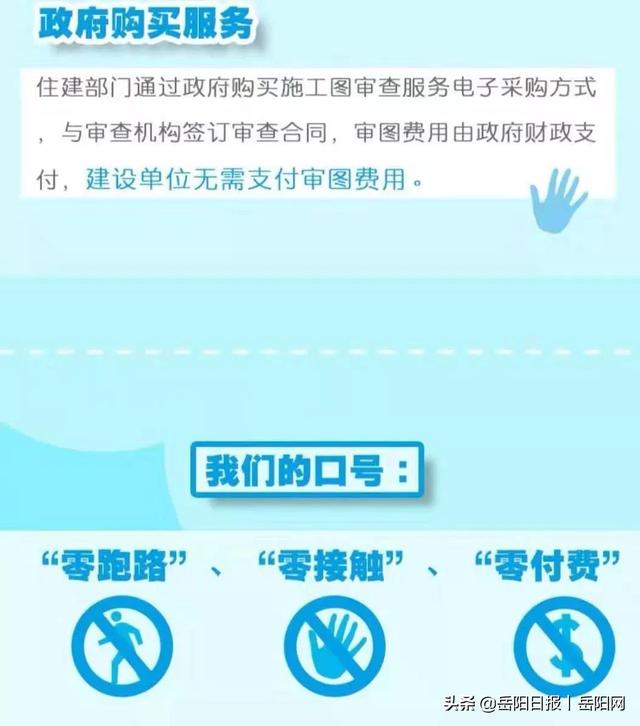 岳阳市房建、市政工程全面实现施工图多图联审