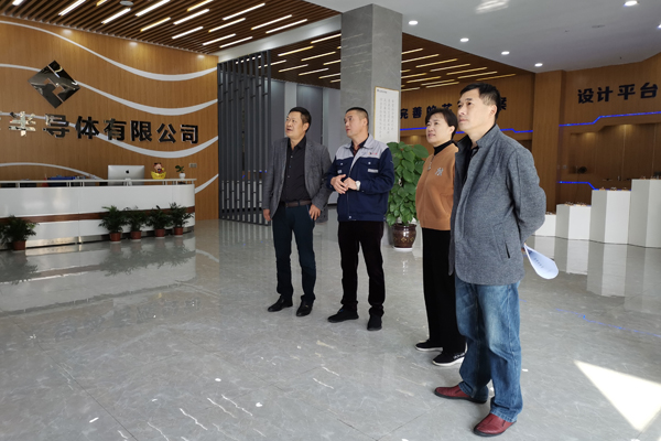 考察方彦电子公司