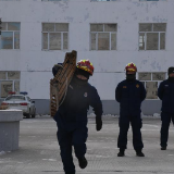 皑皑白雪中的一抹“火焰蓝”——走近中国最北消防员