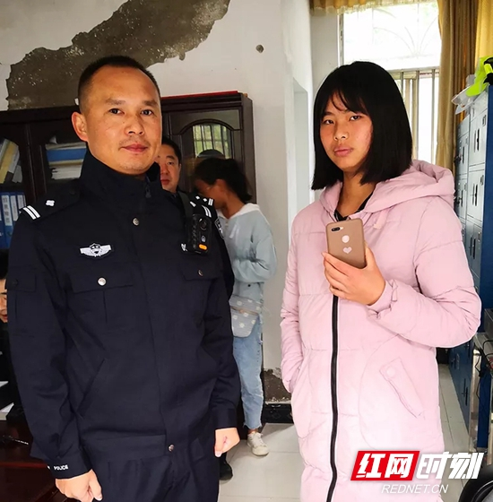 【桑植警事】桑植：所长的短信为学生找回丢失手机
