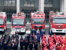 津市举行“119”消防宣传月启动仪式