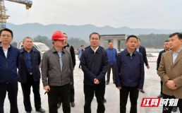 刘革安调研黔张常铁路张家界西站及桑植高铁站项目建设