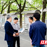 株洲市教育局局长吴安浩赴市一中现场调研指导