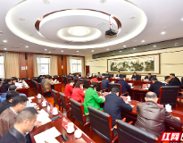 虢正贵主持市委主题教育领导小组会议