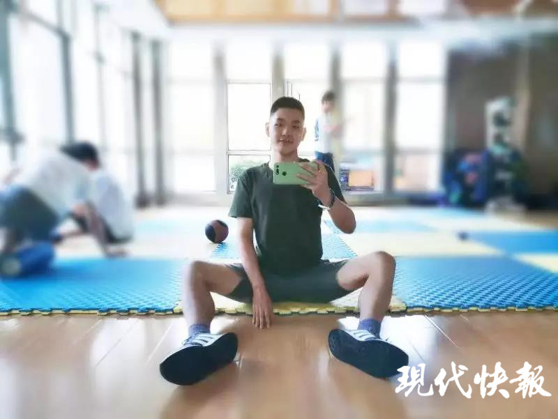 减肥后的梅姜。  本文图片 现代快报