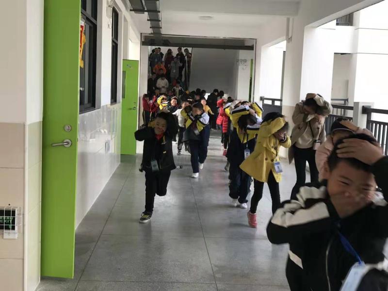 平江县桂花学校:上好演练必修课 筑牢消防安全线