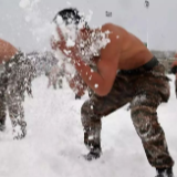 他们不惧严寒的样子，帅炸了！