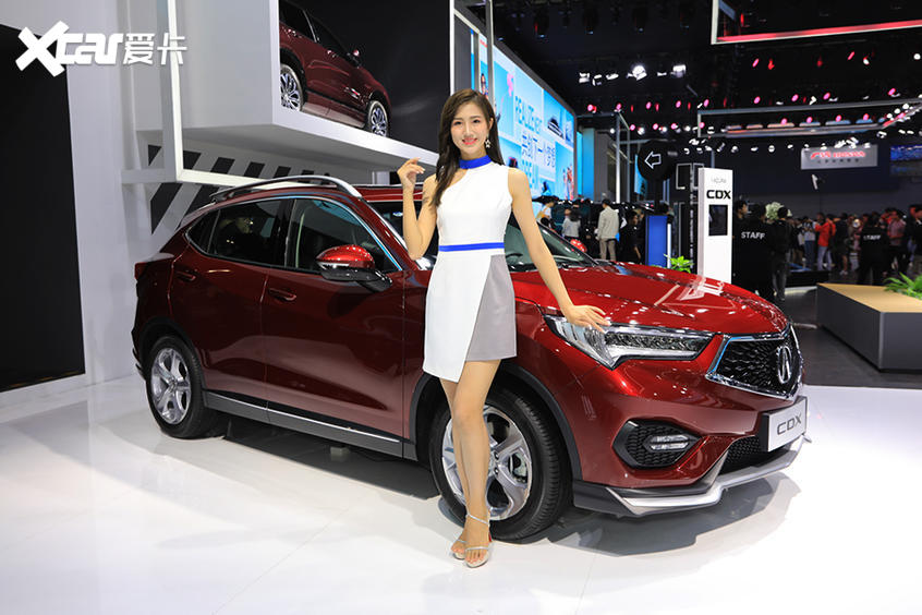 2019广州车展美女 2019广州车展美女