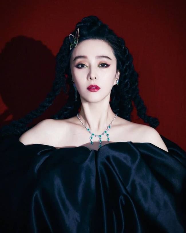 范冰冰美杜莎发型造型曝光 依旧美丽惊艳
