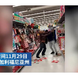 美国“黑五”有多火？陆战队员大打出手