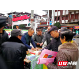 城步县农业农村水利局积极开展12.4法制宣传日活动