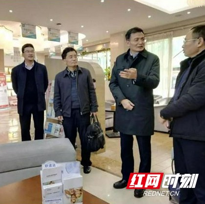 长沙市工商联主席彭继球一行视察湖南好牙依