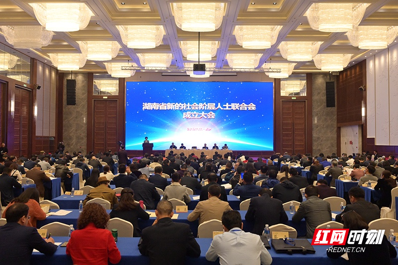 湖南省新的社会阶层人士联合会成立大会召开