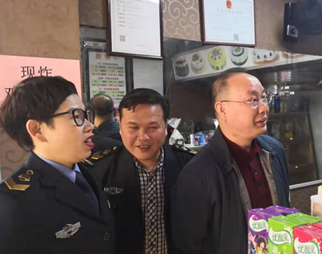 郴州市场监管部门三级联动进一步整治校园及周边食品安全问题