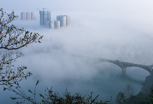漫游衡阳丨衡东地标：雾气氤氲里的老大桥