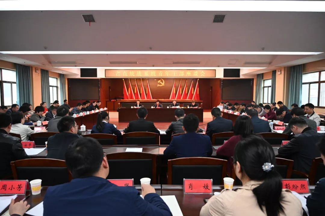 湖南省直统战系统召开青年干部座谈会