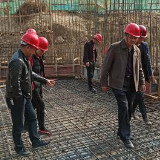 湘潭市人防质监站对湘乡市在建人防工程进行安全巡查