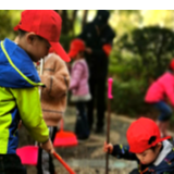 坚决打赢蓝天保卫战 小小志愿者们在行动