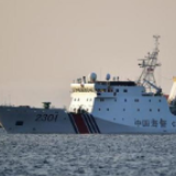 中国海警舰艇编队12月17日在我钓鱼岛领海巡航