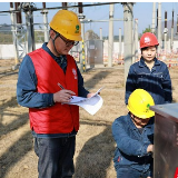 邵阳电力防冻融冰应急演练 保安全可靠供电