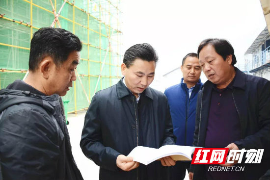祝云武检查沙堤街道项目进展及安全生产工作