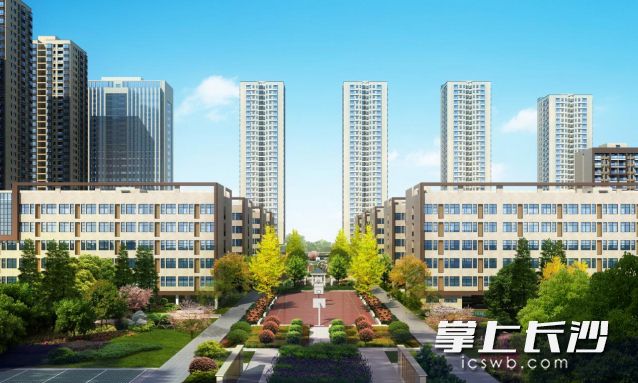 长沙经开区产业员工生活配套园公租房项目内景。