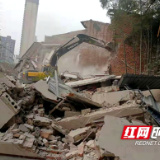 双清区园北路紫薇段征拆按下“快门键”