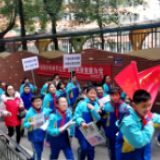 “绿色小天使”走上街头 巡游宣传共促环保