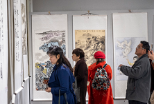 展讯丨首届中国画名家作品邀请展在长沙举行