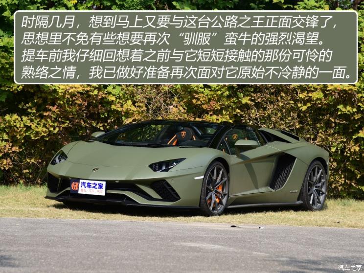 兰博基尼 Aventador 2018款 Aventador S Roadster