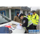 资兴交警狠抓冬季道路交通事故预防工作