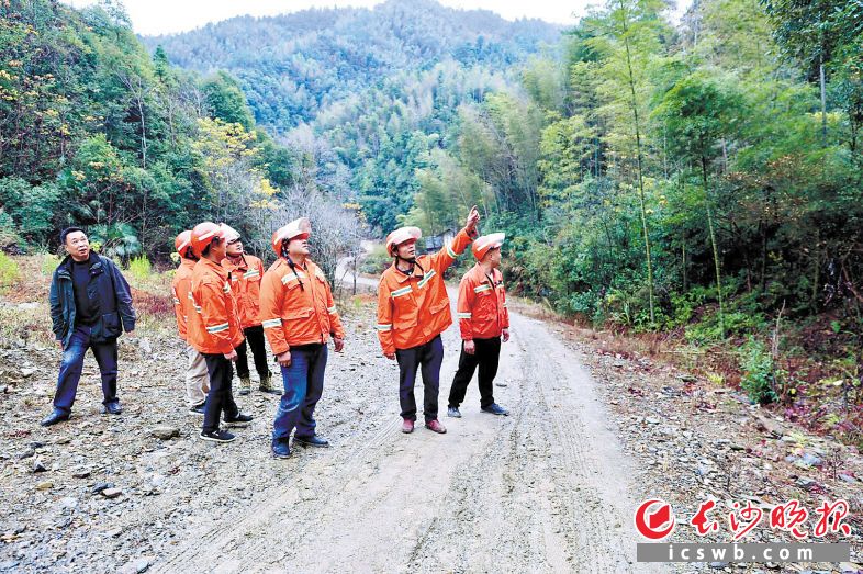 　　郁郁葱葱的大山中，义务护林队队员在巡护。长沙晚报全媒体记者 颜开云 摄