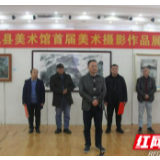 凤凰县美术馆举办首届美术摄影作品展 共展作品80余件
