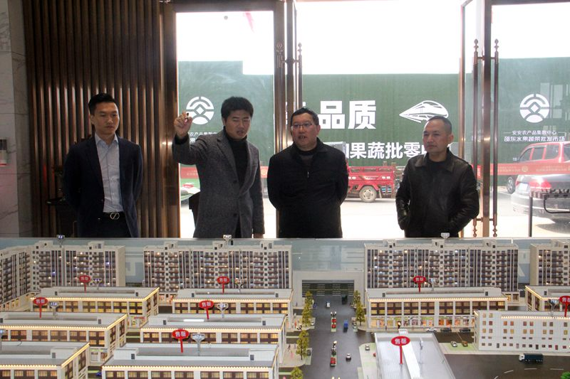 刘永格调研邵东水果蔬菜市场建设
