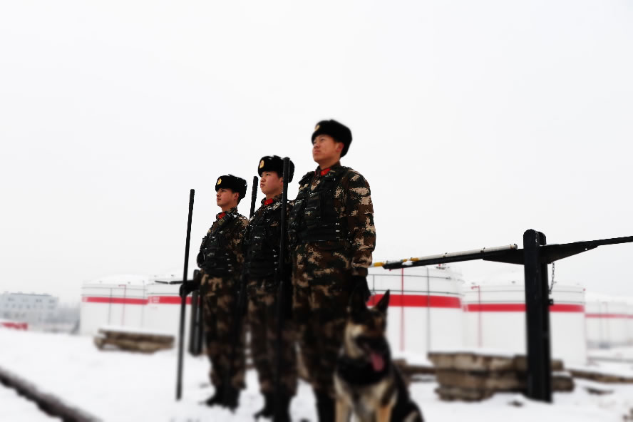 4、战风雪,斗严寒,恪尽职守