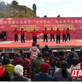 新邵渡头桥村：村民大联欢 欢乐迎新年