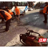 隆回县公路建设养护中心 全力以赴，打造畅安春运路