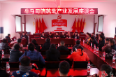 牛马司镇召开蔬菜产业发展座谈会