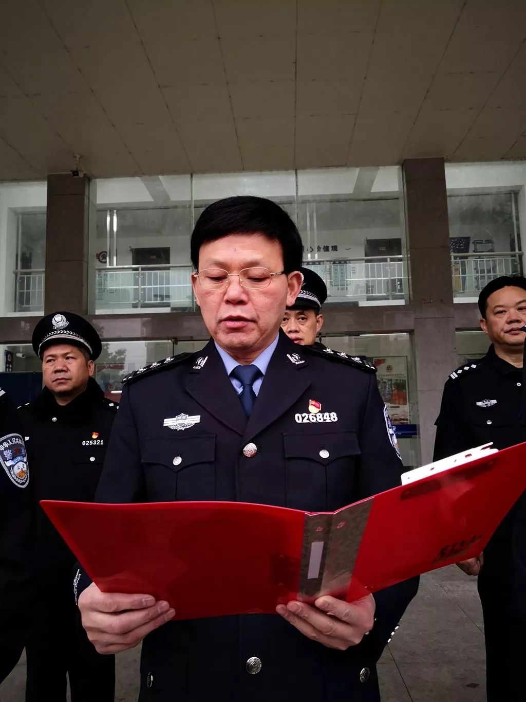 云集派出所举行"枫桥式派出所"荣誉挂牌仪式,副县长,县公安局局长