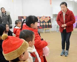 小小孩童过大年 长沙这家幼儿园开展“年文化节”活动