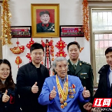 迎新春送温暖 真情关爱革命老军人