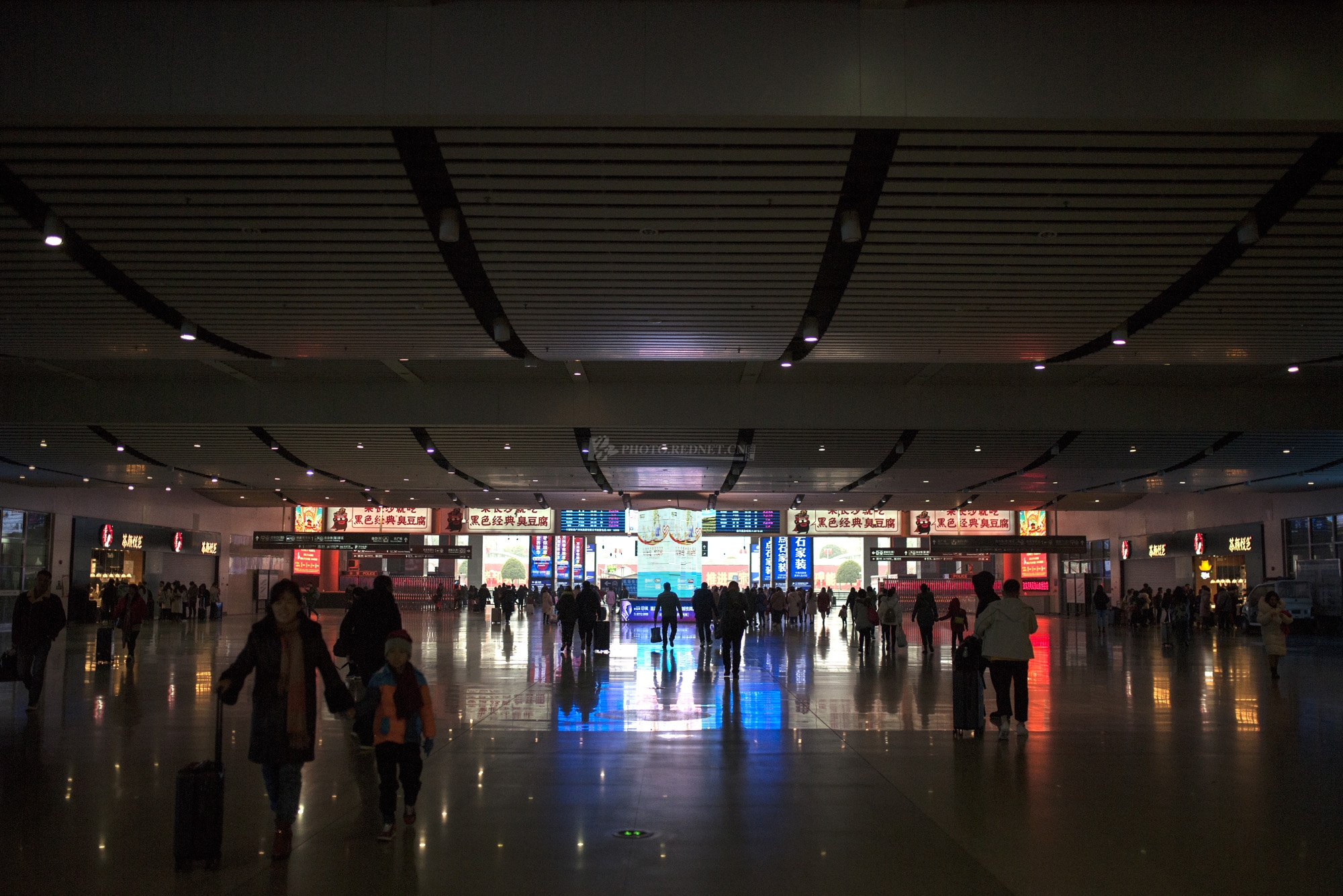 长沙南站 真实图片