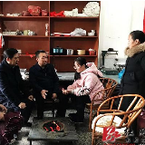 杨永来东安走访慰问部分省劳模、困难群众和企业家代表