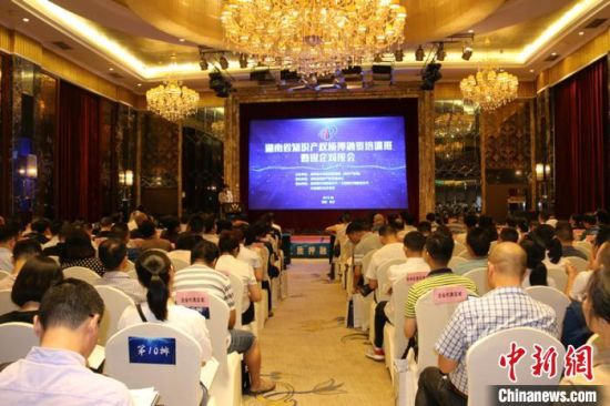 2019年8月，湖南举办知识产权质押融资培训班暨银企对接会。湖南省知识产权局供图