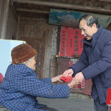 罗小林到西岩镇源水村开展春节前走访慰问活动