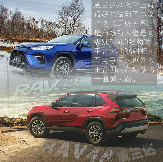 20万价位绕不开的SUV威兰达和RAV4荣放怎么选-图7
